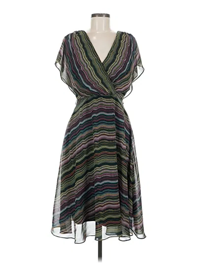 Pre-owned Maison Tara Cocktail Dress In Green