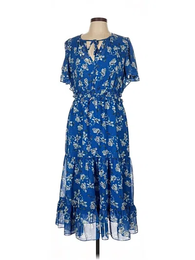 Pre-owned Shoshanna Casual Dress In Blue