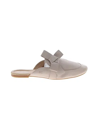 Pre-owned Born Handcrafted Footwear Mule/clog In Pink