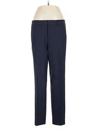 Pre-owned Vince Wool Pants In Blue