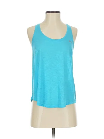 Pre-owned Under Armour Active Tank Top In Blue