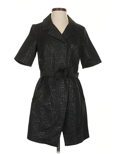 Pre-owned Simply Vera Vera Wang Coat In Black