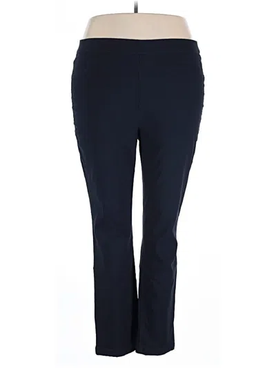 Pre-owned Gloria Vanderbilt Active Pants In Blue