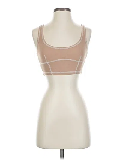 Pre-owned Princess Polly Sports Bra In Brown