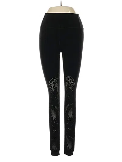 Pre-owned Lululemon Athletica Active Pants In Black