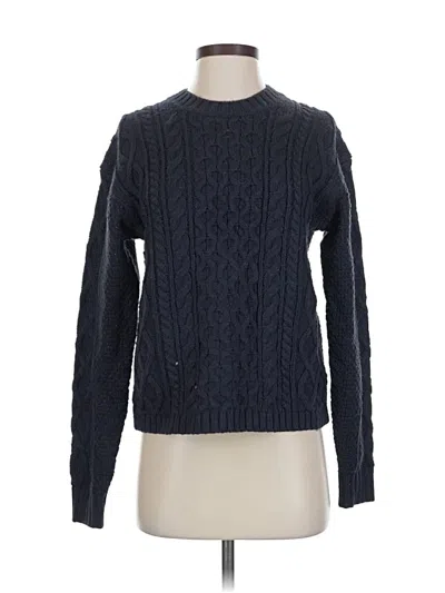 Pre-owned Uniqlo Pullover Sweater In Blue