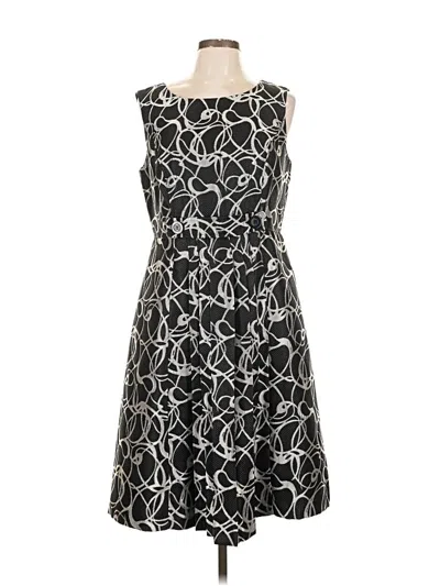 Pre-owned Signature By Robbie Bee Cocktail Dress In Black