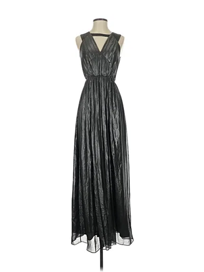 Pre-owned Bcbgeneration Cocktail Dress In Silver