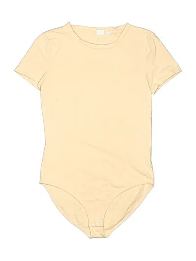 Pre-owned Gap Bodysuit In Yellow