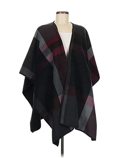 Pre-owned Ike Behar Poncho In Black
