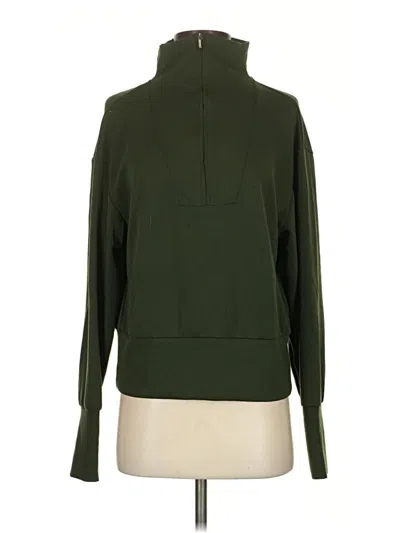 Pre-owned Scoop Turtleneck Sweater In Green