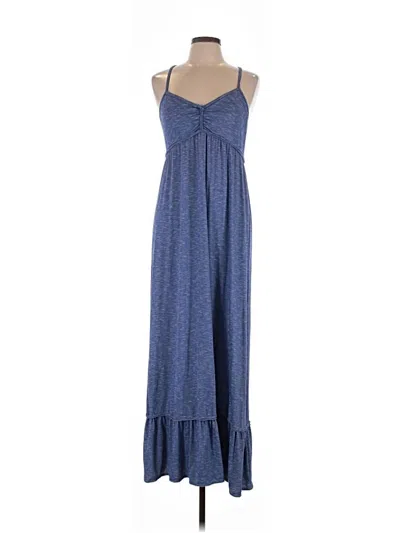 Pre-owned Max Studio Casual Dress In Blue
