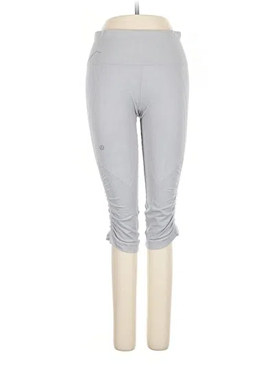 Pre-owned Lululemon Athletica Active Pants In Gray