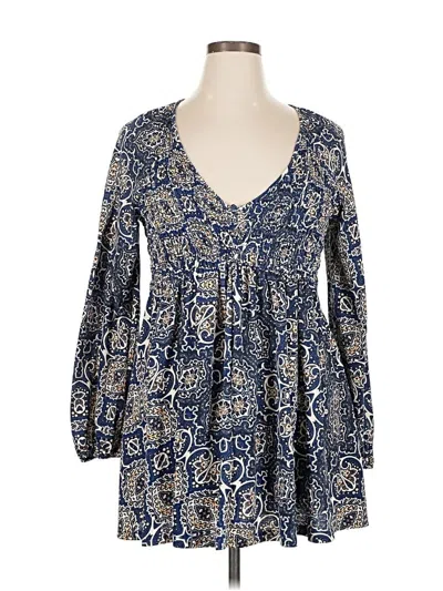 Pre-owned Melloday Casual Dress In Blue