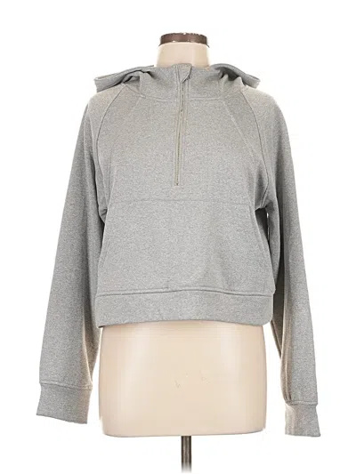 Pre-owned Assorted Brands Pullover Hoodie In Gray