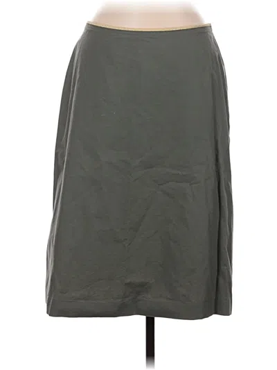 Pre-owned Banana Republic Casual Skirt In Gray