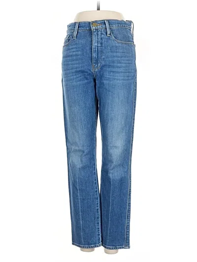 Pre-owned Frame Jeans In Blue