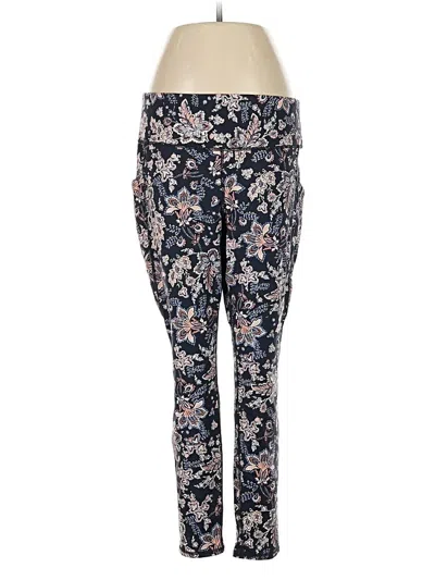 Pre-owned Jjill Active Pants In Blue