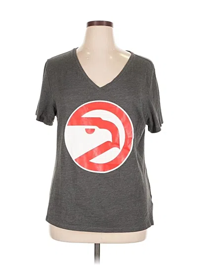 Pre-owned Nba Short Sleeve T-shirt In Gray