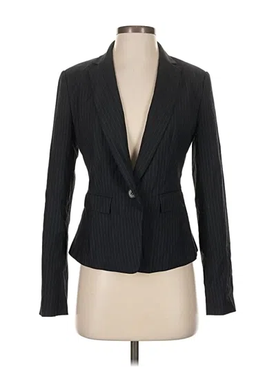 Pre-owned Ann Taylor Blazer Jacket In Black