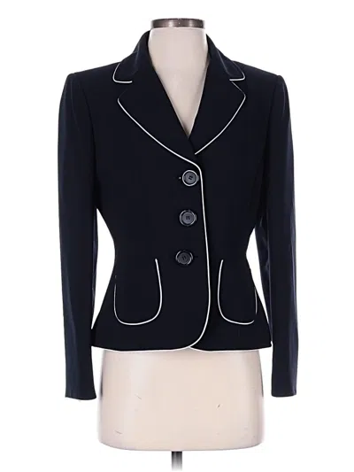 Pre-owned Tahari By Asl Blazer Jacket In Blue