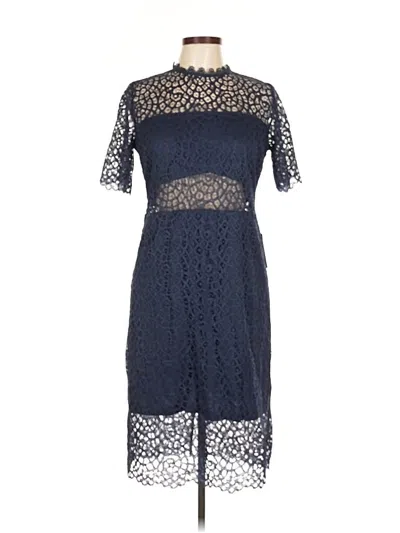 Love X Design Cocktail Dress In Blue