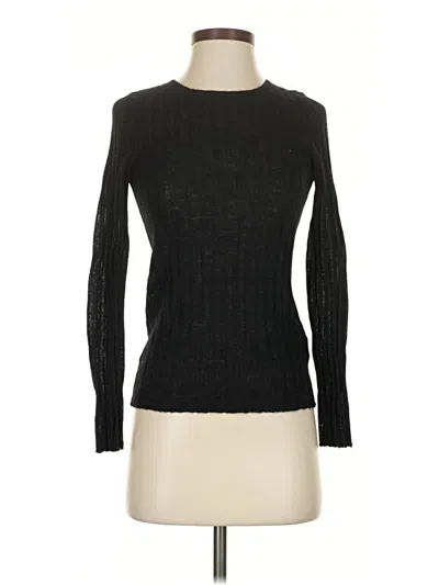 Pre-owned Madewell Turtleneck Sweater In Black