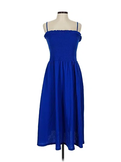 Pre-owned H&m Cocktail Dress In Blue