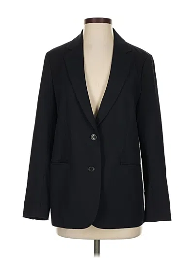 Pre-owned Uniqlo Blazer Jacket In Black