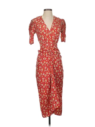 Pre-owned Veronica Beard Casual Dress In Red