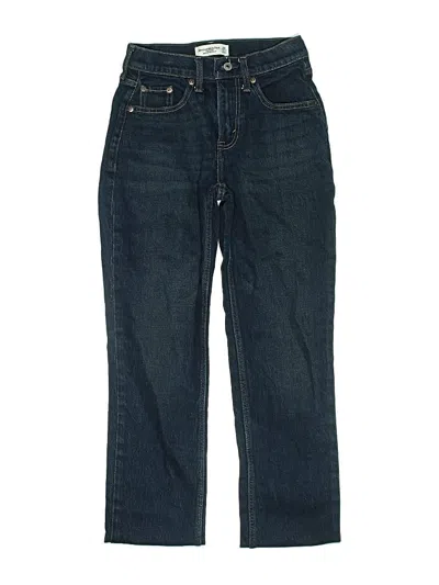 Pre-owned Abercrombie & Fitch Jeans In Blue