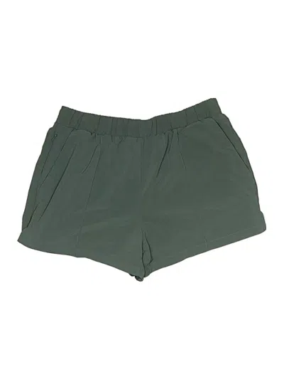 Pre-owned Zella Athletic Shorts In Green