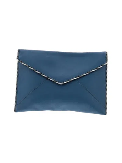 Pre-owned Rebecca Minkoff Clutch In Blue