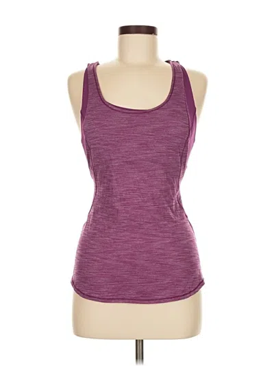 Pre-owned Lululemon Athletica Active Tank Top In Purple