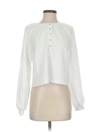 Pre-owned Travis Mathew Cardigan Sweater In White