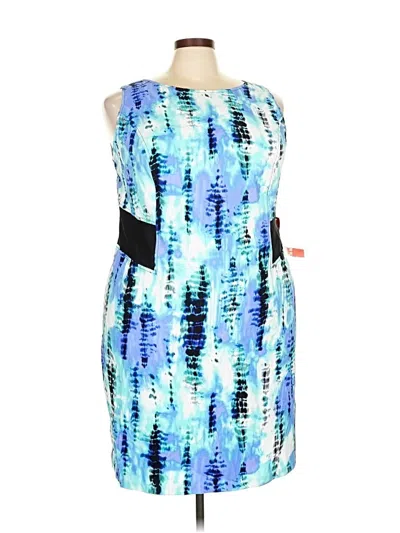 Agb Cocktail Dress In Blue