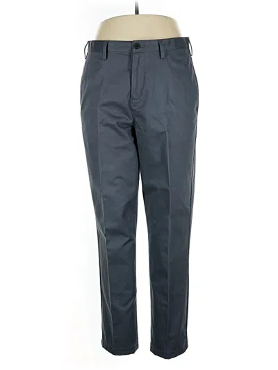 Pre-owned Lands' End Dress Pants In Blue