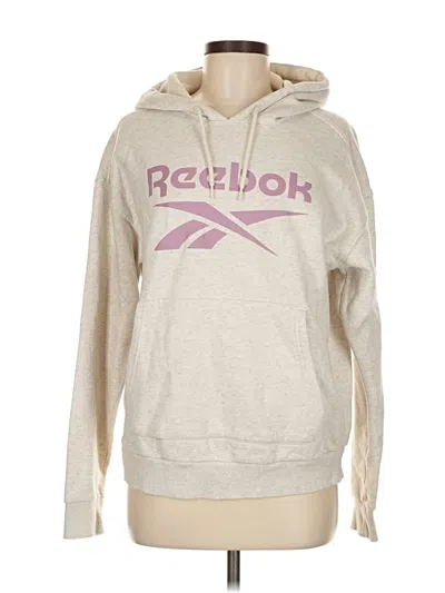 Pre-owned Reebok Pullover Hoodie In Gray