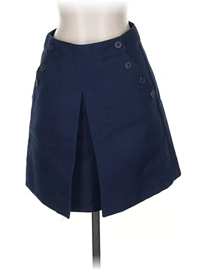 Pre-owned Gap Casual Skirt In Blue
