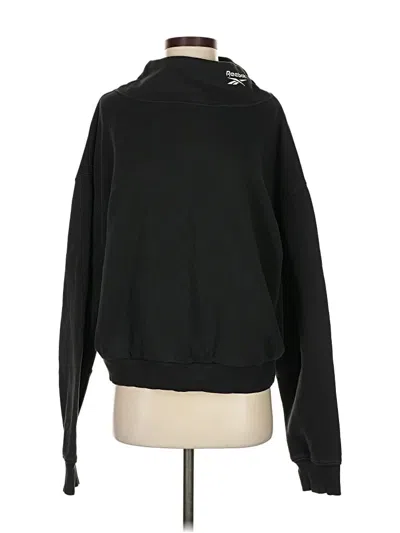 Pre-owned Reebok Turtleneck Sweater In Black