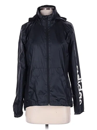 Pre-owned Adidas Originals Windbreaker Jacket In Blue