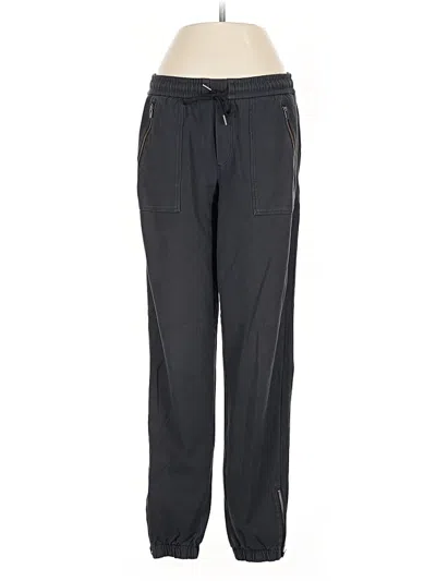 Pre-owned Athleta Track Pants In Gray