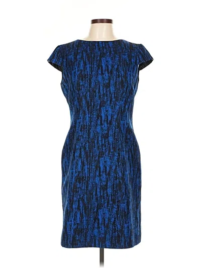 Pre-owned Tahari By Asl Cocktail Dress In Blue