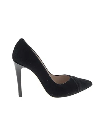 Pre-owned Emerson Fry Heels In Black