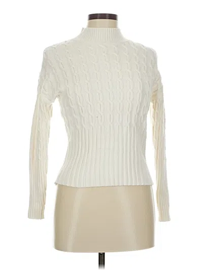 Pre-owned Jason Wu Turtleneck Sweater In White