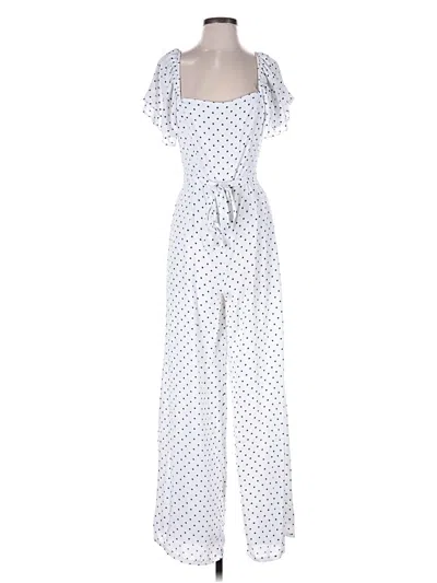 Pre-owned Forever 21 Jumpsuit In White