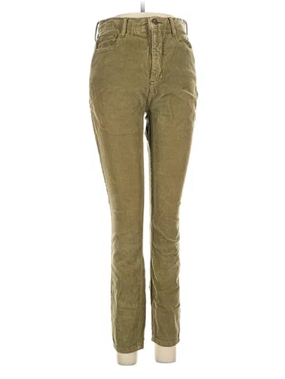 Pre-owned Free People Casual Pants In Green