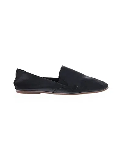 Pre-owned Lucky Brand Flats In Black