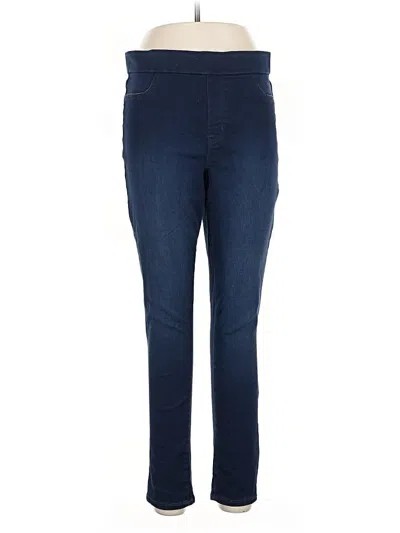 Pre-owned Gloria Vanderbilt Jeggings In Blue