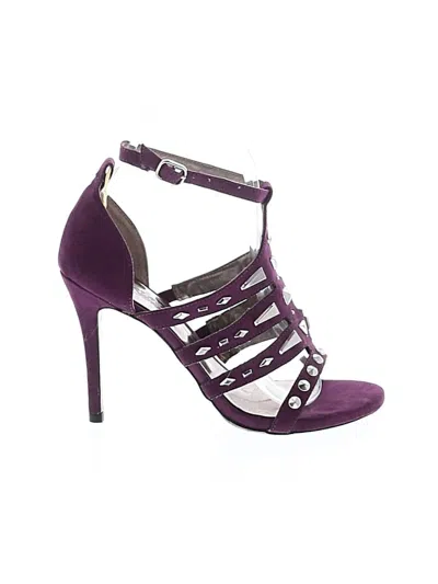Pre-owned Carlos By Carlos Santana Sandals In Purple